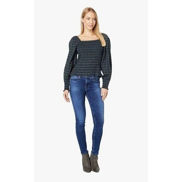 Madewell Lucie Bubble Smock Top - Picture 2 of 6